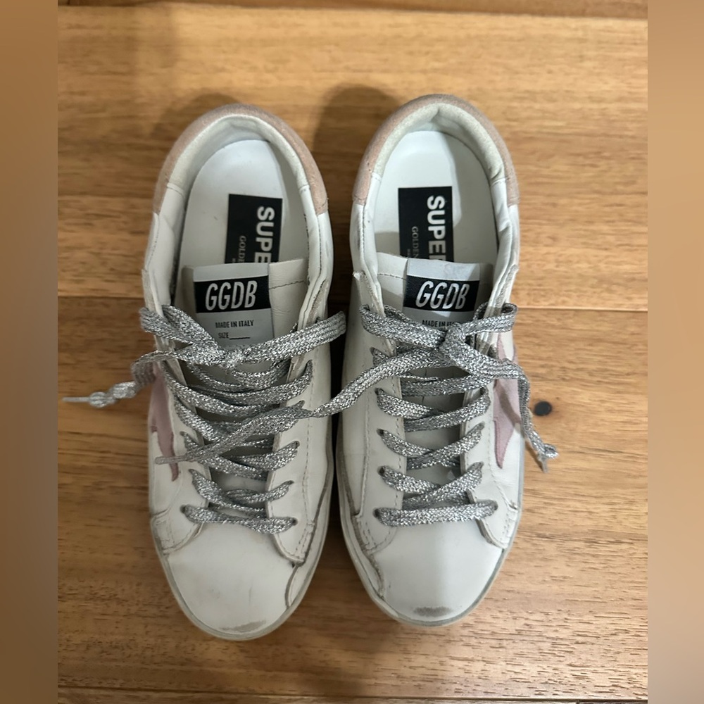 Authentic Golden Goose Super Star Size 35